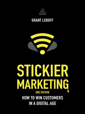 cover image of Stickier Marketing